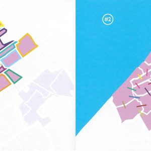 Kaarten met wijken en verbindingen in Den Haag