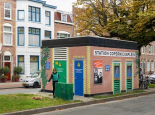 station copernicusplein street art